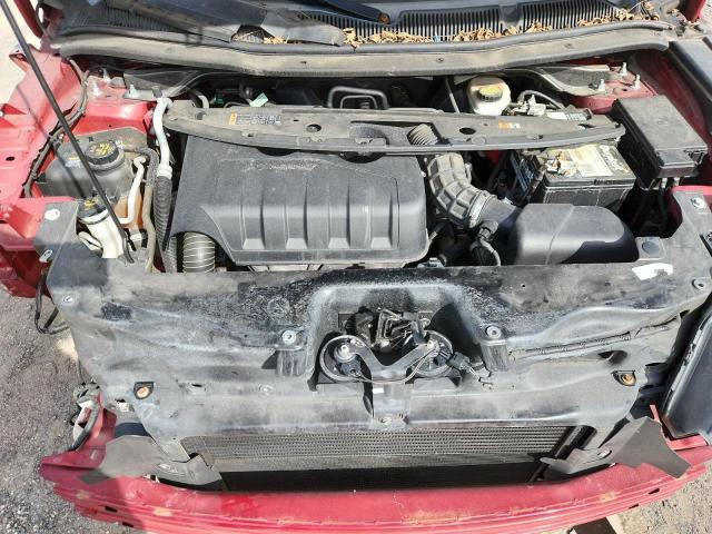 1FM5K8BH3HGA06908 - 2017 FORD EXPLORER წითელი ფოტო 12