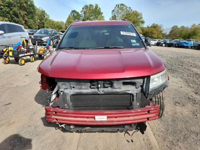 1FM5K8BH3HGA06908 - 2017 FORD EXPLORER წითელი ფოტო 5