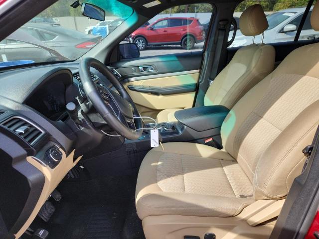 1FM5K8BH3HGA06908 - 2017 FORD EXPLORER წითელი ფოტო 7