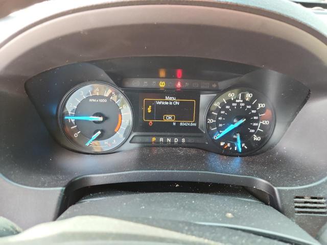 1FM5K8BH3HGA06908 - 2017 FORD EXPLORER წითელი ფოტო 9