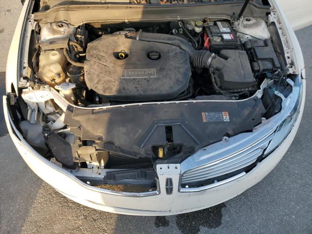 3LN6L2G99ER829220 - 2014 LINCOLN MKZ WHITE photo 11