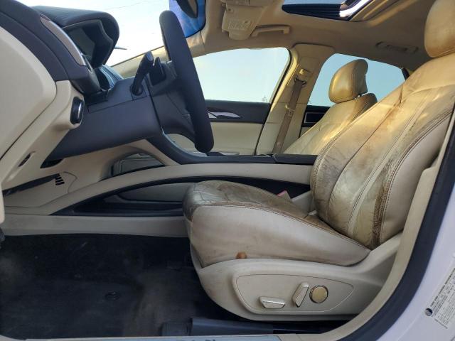 3LN6L2G99ER829220 - 2014 LINCOLN MKZ WHITE photo 7