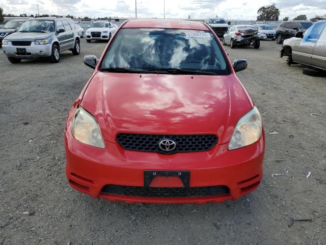 2T1KR32E43C041413 - 2003 TOYOTA COROLLA MATRIX XR RED photo 5