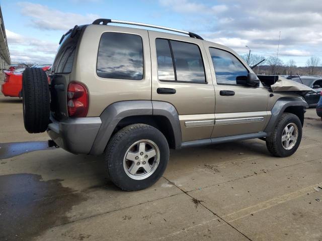 1J4GL48K56W167568 - 2006 JEEP LIBERTY SPORT TAN photo 3