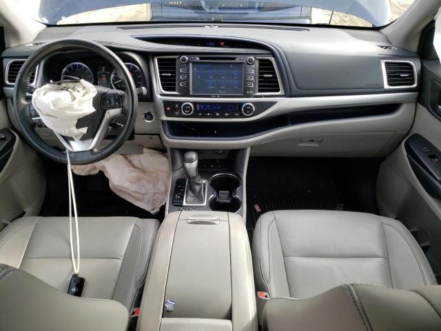 5TDJKRFH4FS156774 - 2015 TOYOTA HIGHLANDER XLE BLUE photo 8