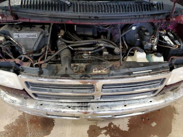 2B6HB21Y6RK543477 - 1994 DODGE RAM VAN B250 BROWN photo 12