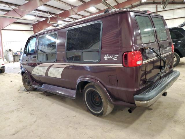 2B6HB21Y6RK543477 - 1994 DODGE RAM VAN B250 BROWN photo 2