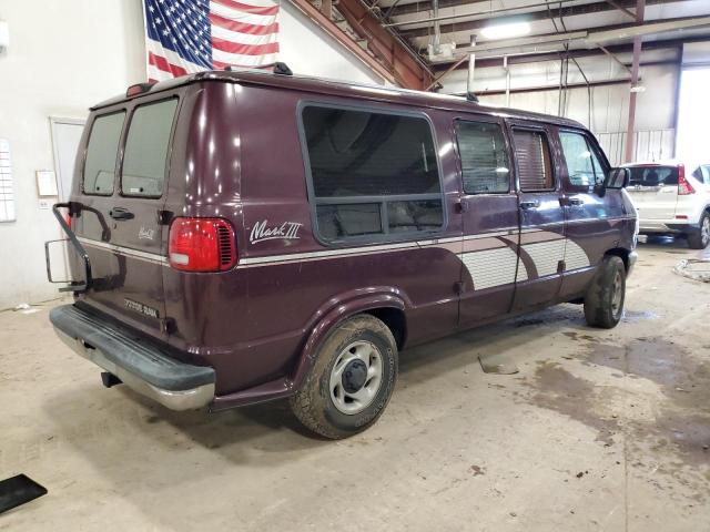 2B6HB21Y6RK543477 - 1994 DODGE RAM VAN B250 BROWN photo 3