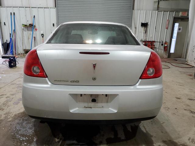 1G2ZG57B894136250 - 2009 PONTIAC G6 SILVER photo 6