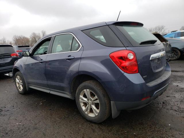 2GNFLCEK7D6184239 - 2013 CHEVROLET EQUINOX LS BLUE photo 2