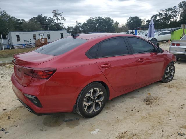 3KPF24AD1ME308045 - 2021 KIA FORTE FE RED photo 3