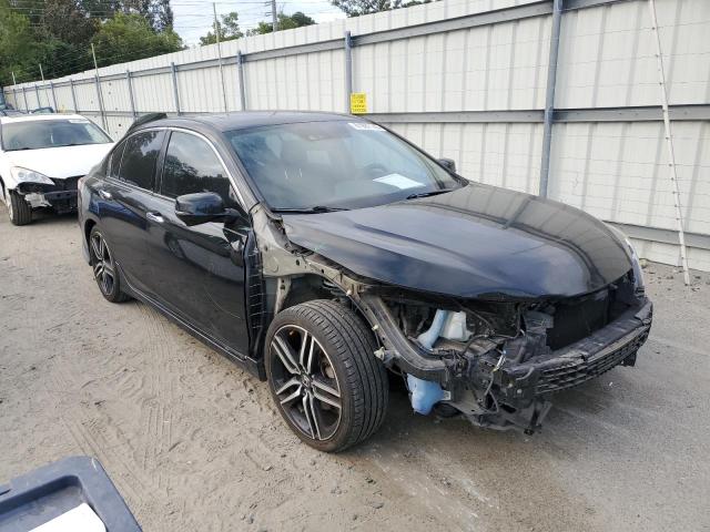 1HGCR3F93GA022431 - 2016 HONDA ACCORD TOURING BLACK photo 4