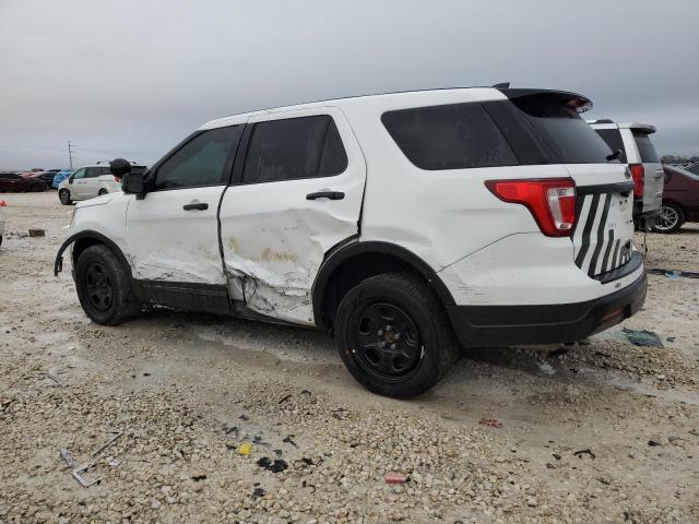 1FM5K8AT6KGA62399 - 2019 FORD EXPLORER POLICE INTERCEPTOR 白色 照片 2
