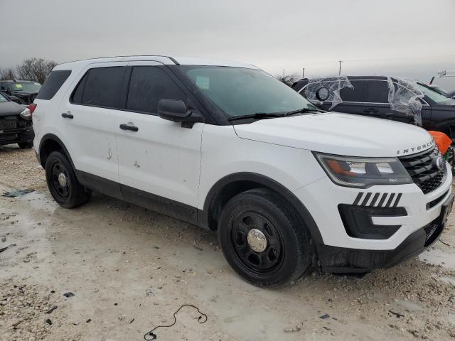 1FM5K8AT6KGA62399 - 2019 FORD EXPLORER POLICE INTERCEPTOR WHITE photo 4