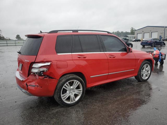 WDCGG8JB5EG302658 - 2014 MERCEDES-BENZ GLK 350 4MATIC RED photo 3
