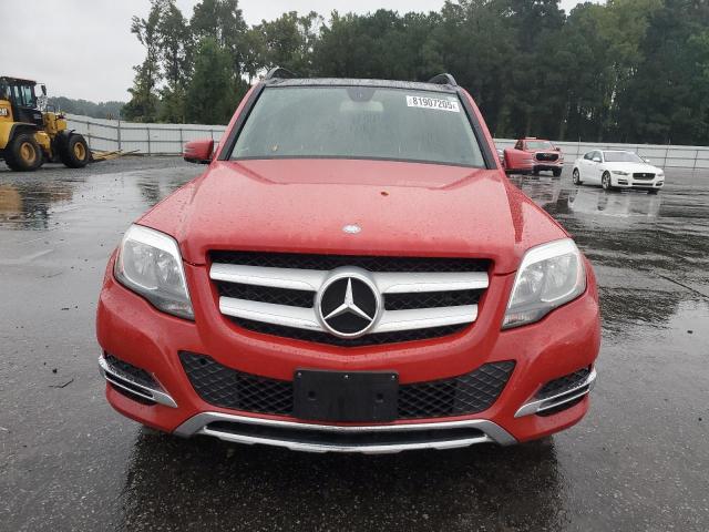 WDCGG8JB5EG302658 - 2014 MERCEDES-BENZ GLK 350 4MATIC RED photo 5