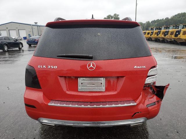 WDCGG8JB5EG302658 - 2014 MERCEDES-BENZ GLK 350 4MATIC RED photo 6