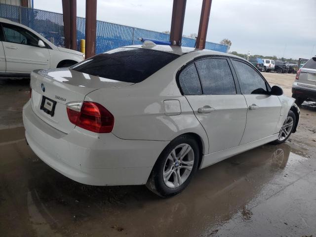 WBAVA37538NL53897 - 2008 BMW 328 I WHITE photo 3