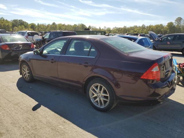 3FAHP0JG1CR295582 - 2012 FORD FUSION SEL Bordo foto 2