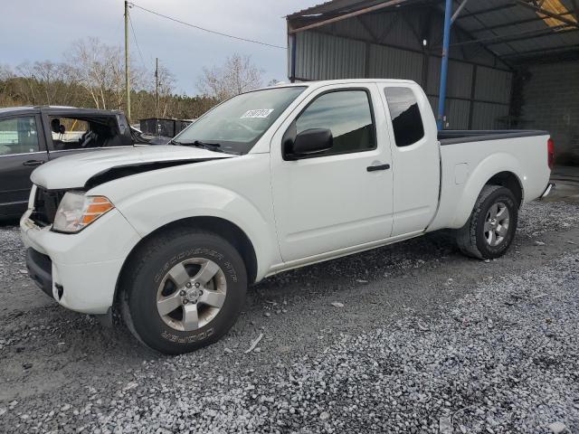 1N6BD0CT5DN743908 - 2013 NISSAN FRONTIER S WHITE photo 1