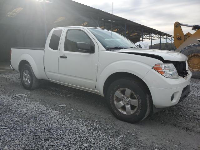 1N6BD0CT5DN743908 - 2013 NISSAN FRONTIER S WHITE photo 4