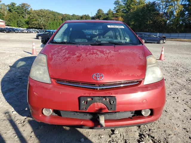 JTDKB20U477565080 - 2007 TOYOTA PRIUS RED photo 5