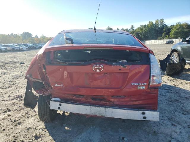 JTDKB20U477565080 - 2007 TOYOTA PRIUS RED photo 6