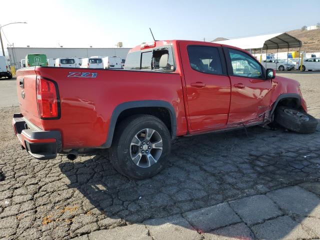 1GCGSDEN1H1236151 - 2017 CHEVROLET COLORADO Z71 RED photo 3