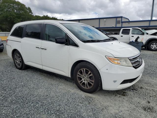 5FNRL5H64DB090300 - 2013 HONDA ODYSSEY EXL WHITE photo 4
