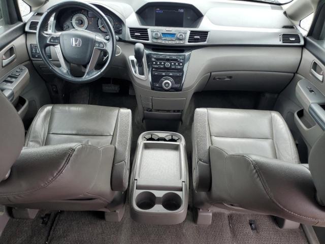 5FNRL5H64DB090300 - 2013 HONDA ODYSSEY EXL WHITE photo 8