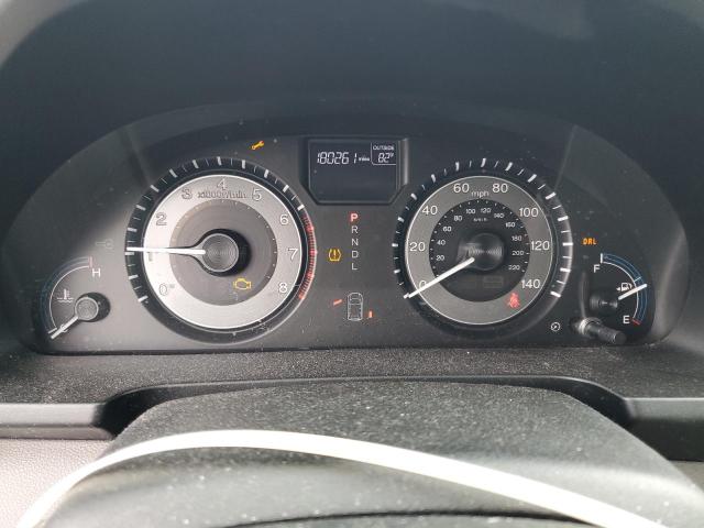 5FNRL5H64DB090300 - 2013 HONDA ODYSSEY EXL WHITE photo 9