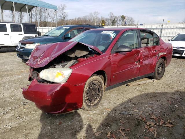 1G1ZS58F47F110783 - 2007 CHEVROLET MALIBU LS RED photo 1