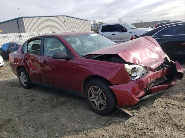 1G1ZS58F47F110783 - 2007 CHEVROLET MALIBU LS RED photo 4