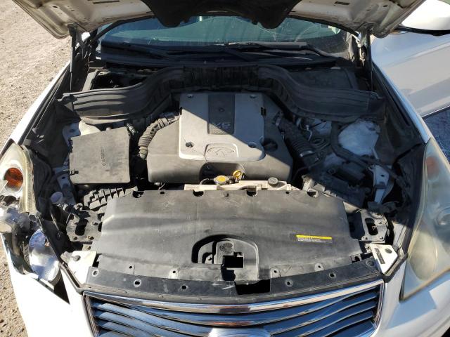 JN1AJ0HP1BM801702 - 2011 INFINITI EX35 BASE Սպիտակ լուսանկար 12