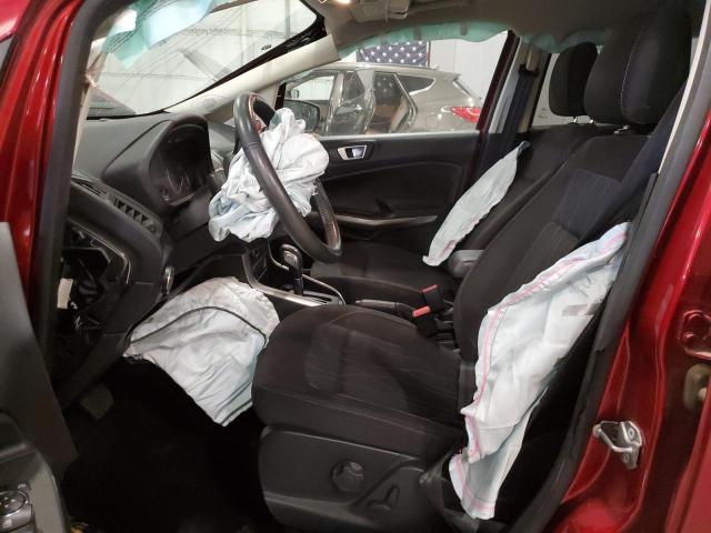 MAJ3P1TE5JC217684 - 2018 FORD ECOSPORT SE Շագանակագույն լուսանկար 7