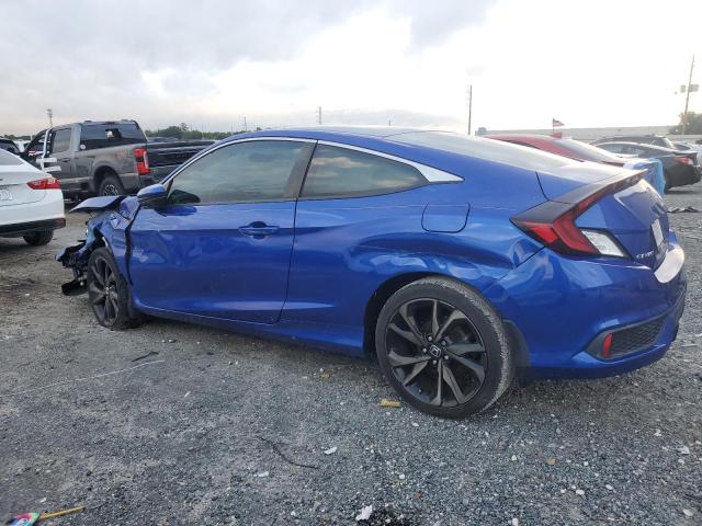 2HGFC4B87KH301716 - 2019 HONDA CIVIC SPORT Bleu photo 2
