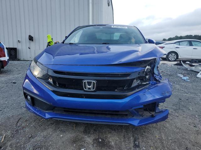 2HGFC4B87KH301716 - 2019 HONDA CIVIC SPORT Bleu photo 5