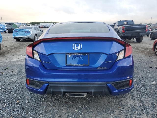 2HGFC4B87KH301716 - 2019 HONDA CIVIC SPORT Bleu photo 6