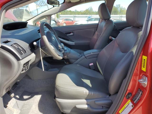 JTDKN3DU1A0061304 - 2010 TOYOTA PRIUS Rot Foto 7