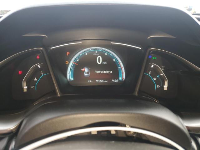 JHMFC1F79JX022050 - 2018 HONDA CIVIC EXL Черный фото 9