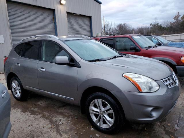 JN8AS5MTXCW283464 - 2012 NISSAN ROGUE S GRAY photo 4