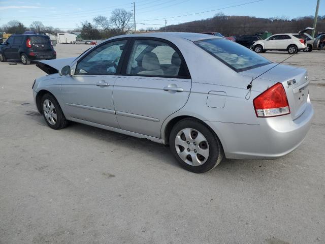 KNAFE121175452007 - 2007 KIA SPECTRA EX SILVER photo 2