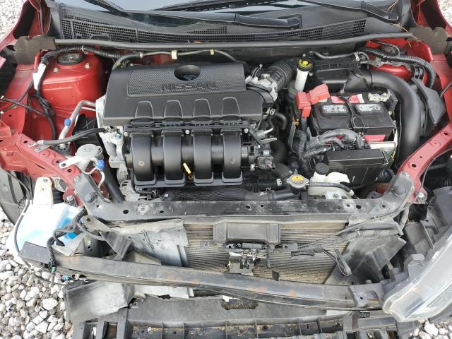 3N1AB7AP9GL660072 - 2016 NISSAN SENTRA S RED photo 11