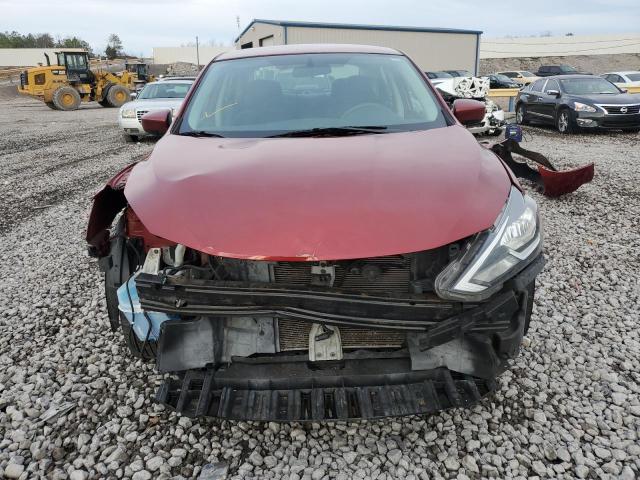 3N1AB7AP9GL660072 - 2016 NISSAN SENTRA S RED photo 5