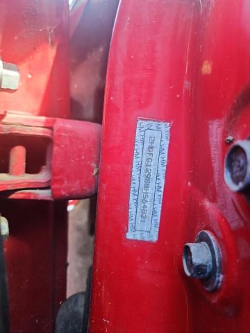 2HGFG12988H564821 - 2008 HONDA CIVIC EXL წითელი ფოტო 12