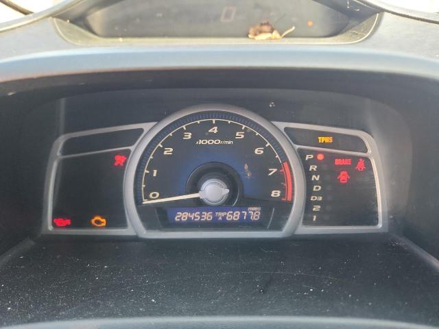 2HGFG12988H564821 - 2008 HONDA CIVIC EXL წითელი ფოტო 9