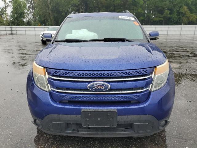 1FM5K8F83DGA50864 - 2013 FORD EXPLORER LIMITED ლურჯი ფოტო 5