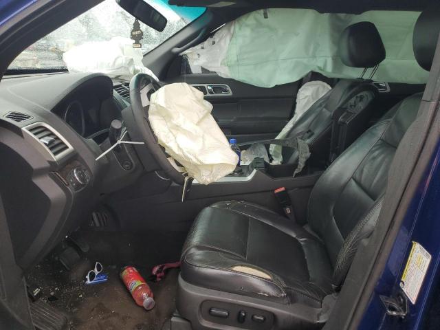 1FM5K8F83DGA50864 - 2013 FORD EXPLORER LIMITED ლურჯი ფოტო 7