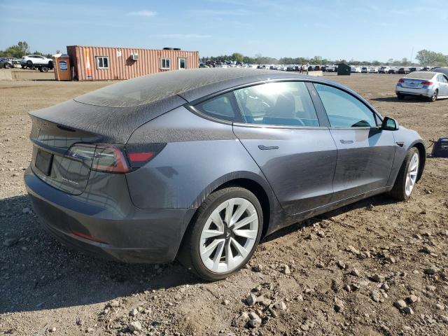 5YJ3E1EB9PF391336 - 2023 TESLA MODEL 3 رمادي صورة 3