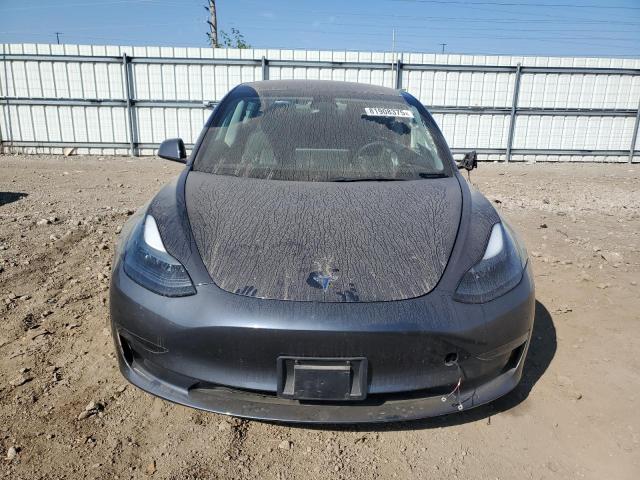 5YJ3E1EB9PF391336 - 2023 TESLA MODEL 3 رمادي صورة 5